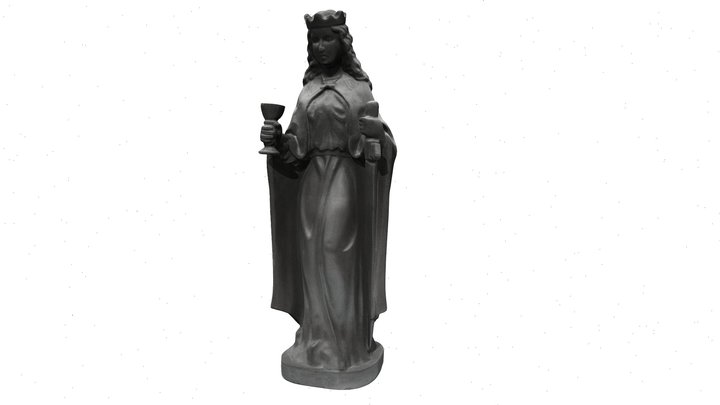 Saint Barbara 3D Model