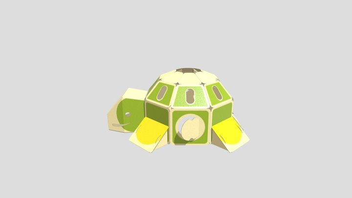 TOURTLE SHIELD 3D Model