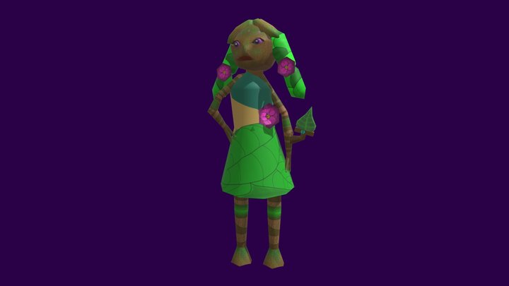 Character Pose2 3D Model