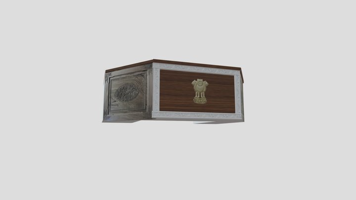 Office Table 3D Model