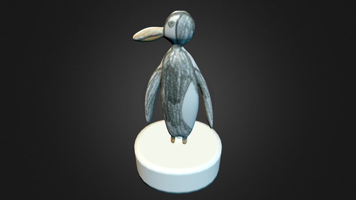 Pinguin_einfach 3D Model