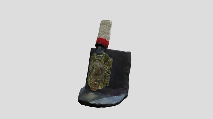 Captain Hat Sep8at10-59 AM-poly 3D Model