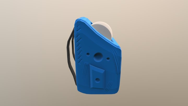 Mochila para gatos 3D Model