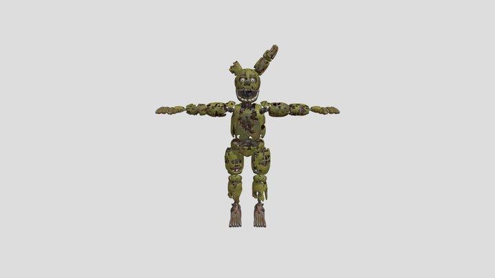 spring_trap 2 3D Model