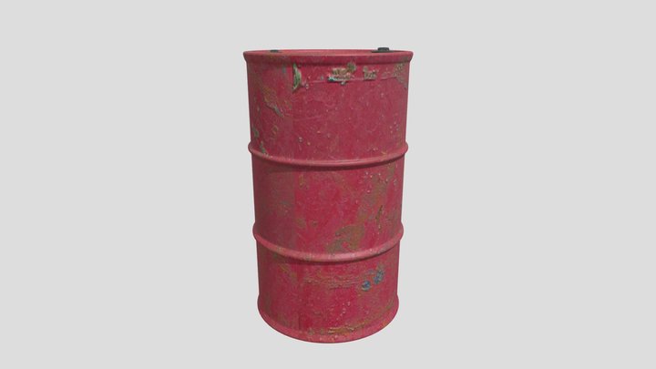 Latão Com Testura Low Poly 3D Model