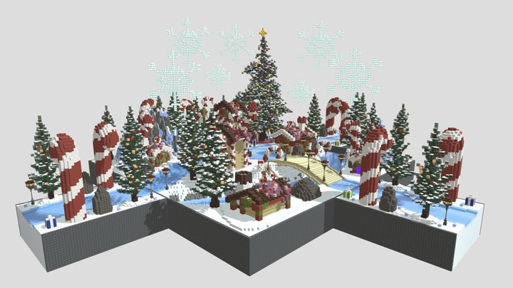 HCF Spawn CHRISTMAS Theme 3D Model