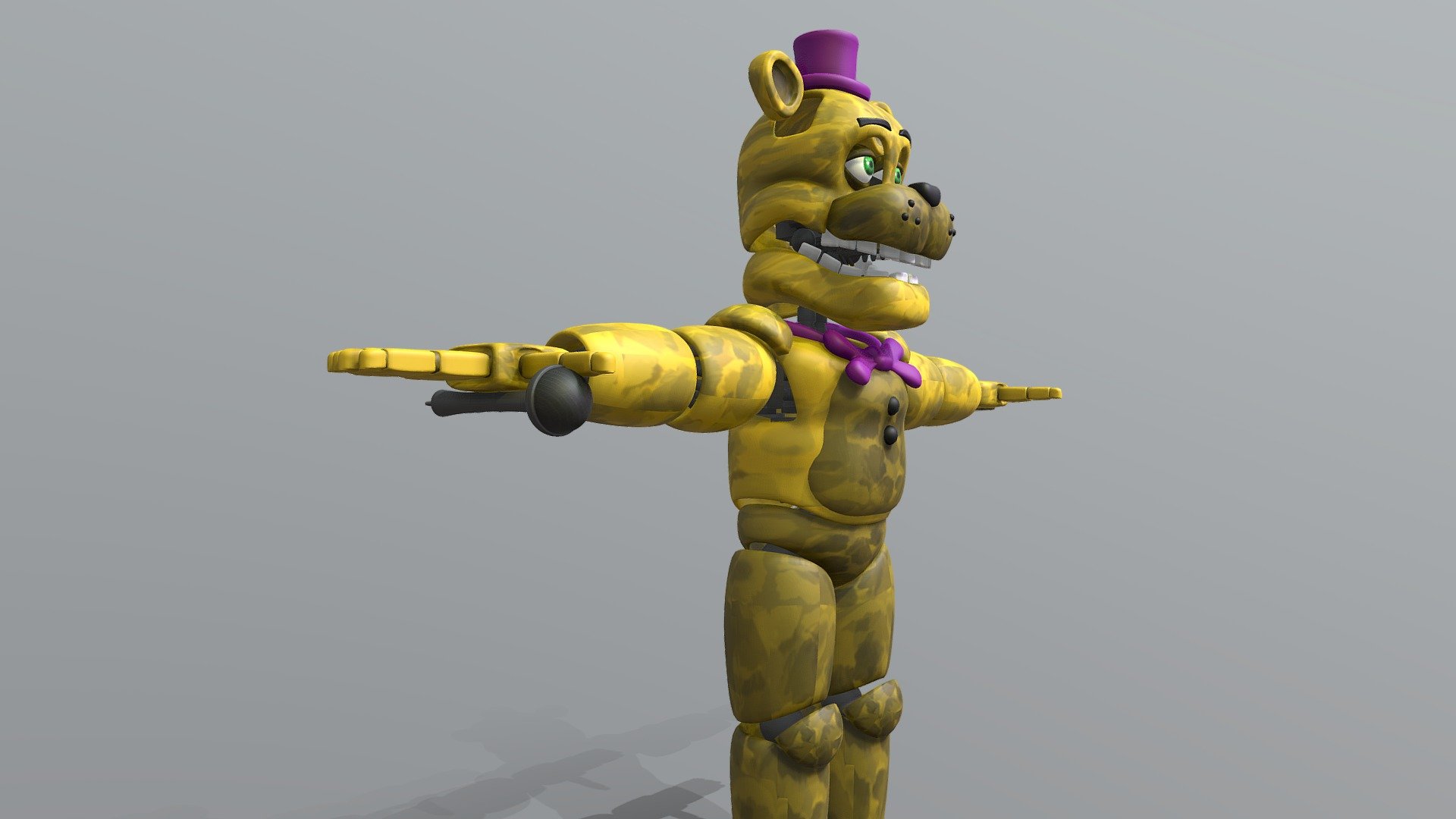 Fredbear - Download Free 3D Model By Mamont Nikita (@mamontnikita62 ...