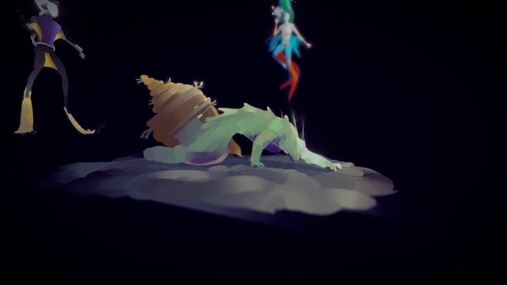 Artstation_challenge_Creature_research 3D Model
