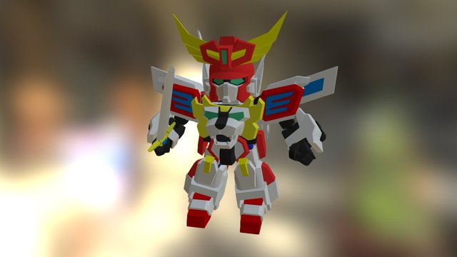 King EX Kaizer 3D Model