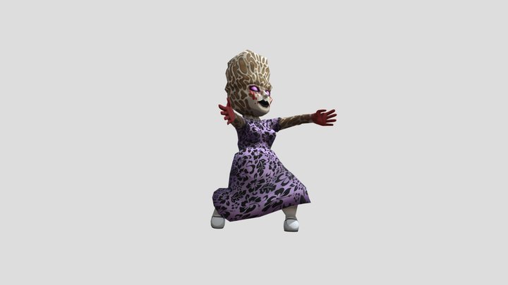 Morel Cast 3D Model