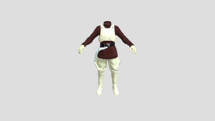 Titan speakerman suit texture 3D Model