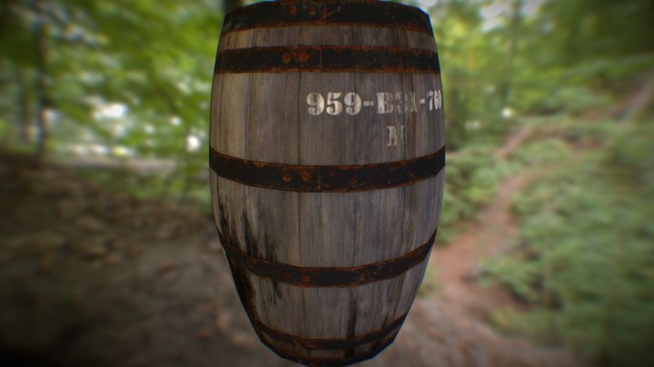 Barrel 3D Model