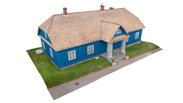 Old Post Office Scan 3D Model