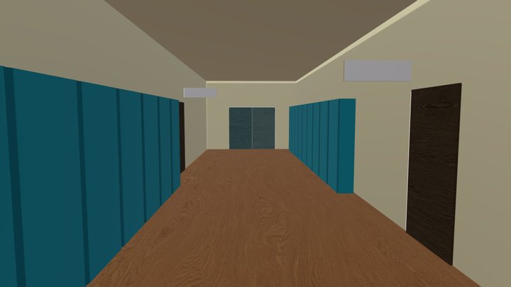 EMPTYHALLWAY_FINALTEXTURE 3D Model