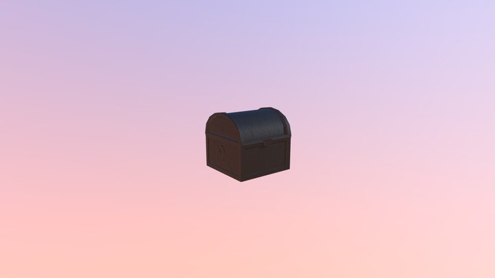 Treasure Chest 3D Model