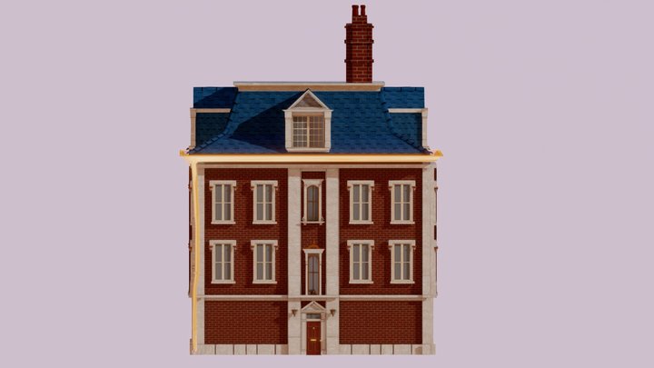 Victorian Building 3D Model