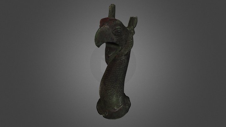 Protome di grifo 3D Model