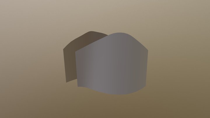 Extruded Plan View Sketch 3D Model