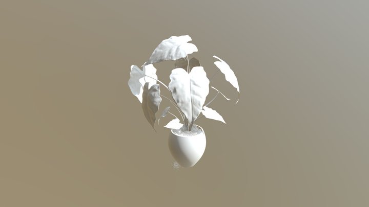 Printable July 2019 Calendar 3D Model
