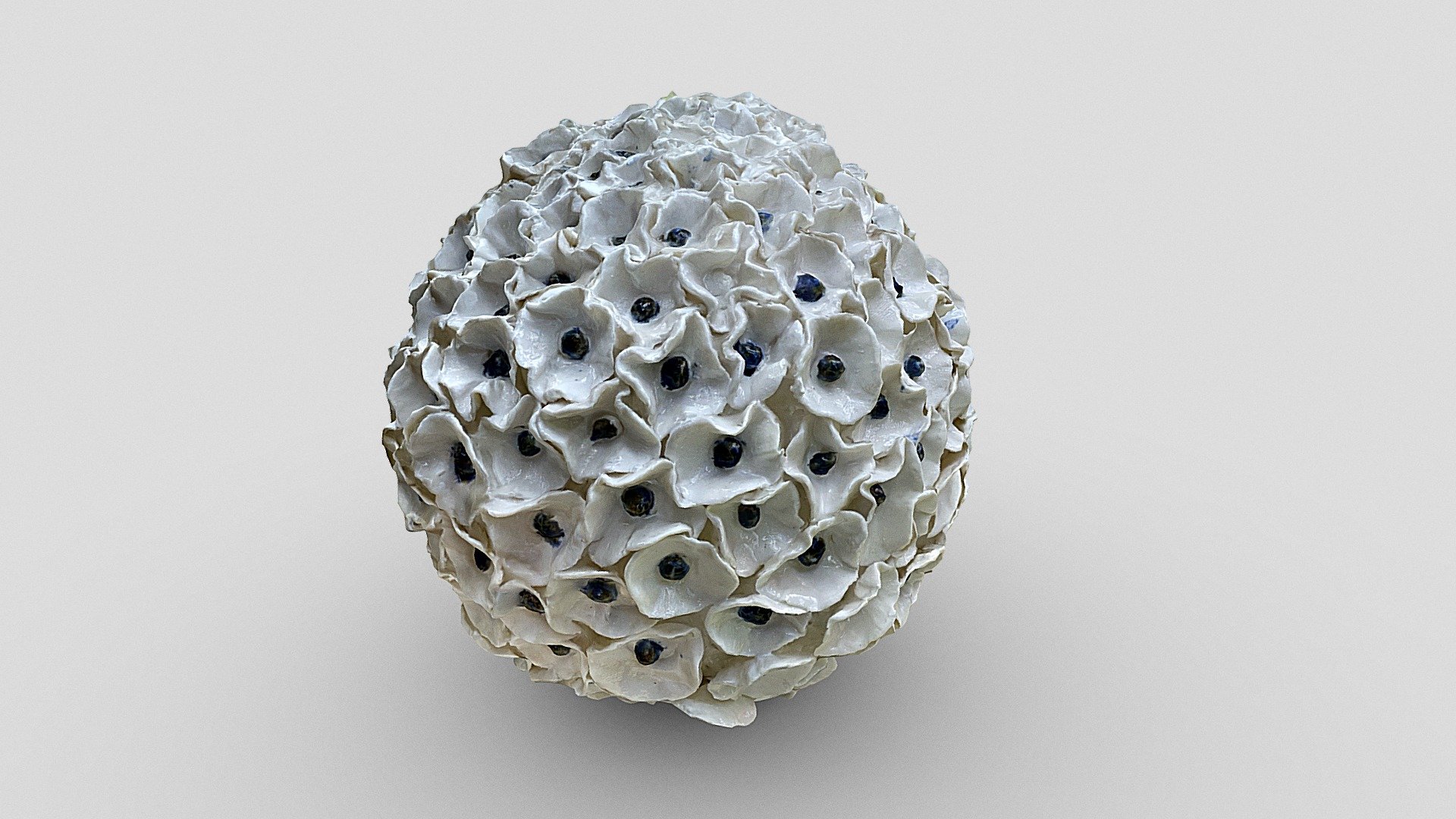 While ball (ceramic sculpture)
