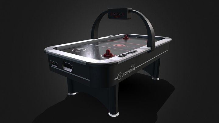 Airhockey Table 3D Model