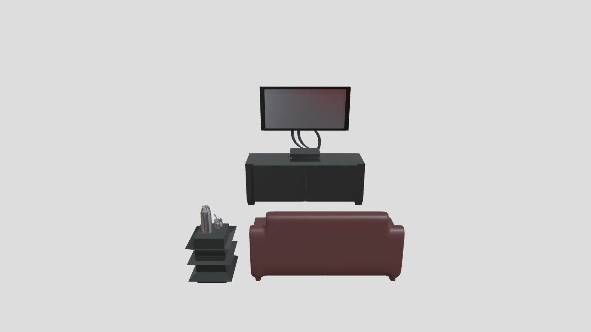 living room accesories - 3D model by Drstufet [5cb7b1c] - Sketchfab