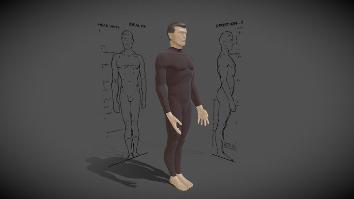 Humanoid 3D Model