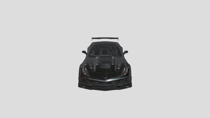 Corvette-loona-car 3D Model