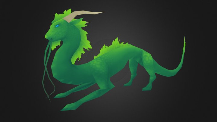 Chinese Dragon 3D Model