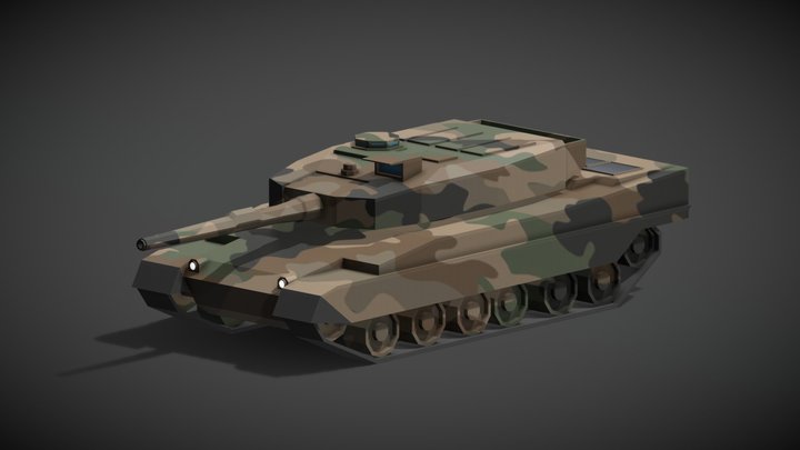 Low Poly Type-90 Kyū-maru – Modèle 3D gratuit STL