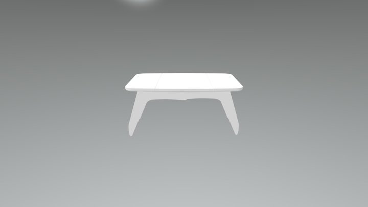 Convertable stool-coffe table 3D Model