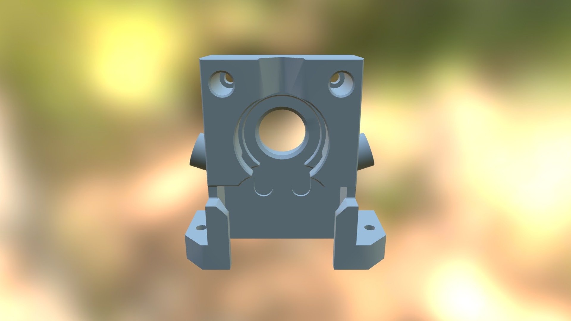 3D Printer Extruder Tractor V1 — Sketchfab embed 3D viewer