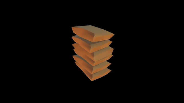 Rice Bag Pile 3D Model