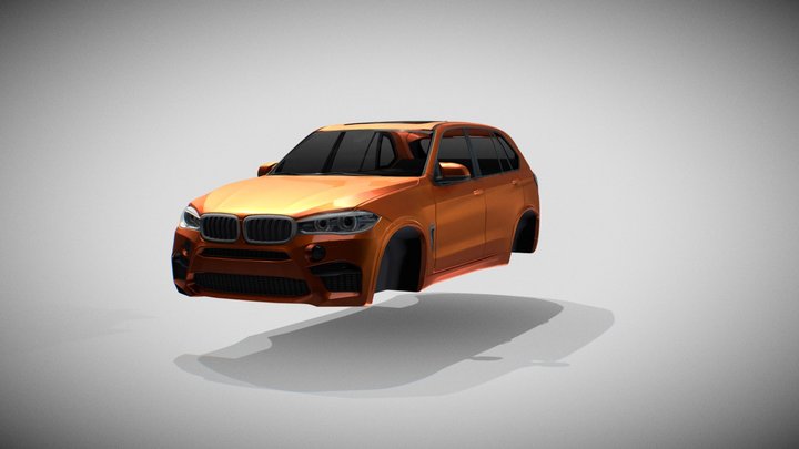 BMW X5M 3D Model