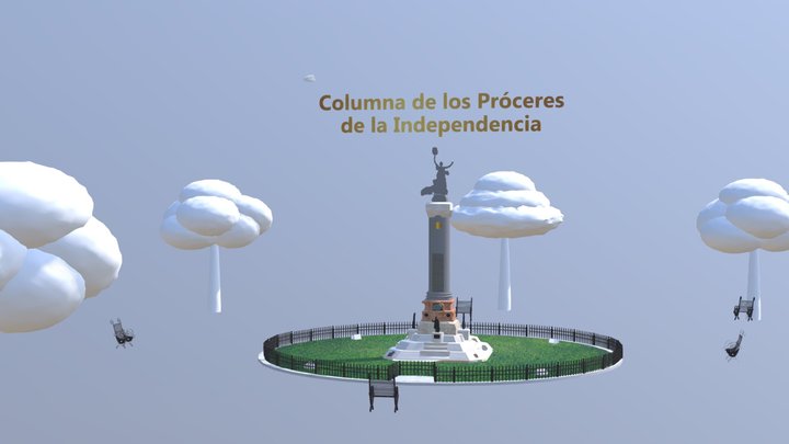 Parque Centenario 3D Model