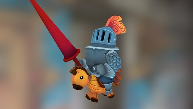 Knight 3D Model