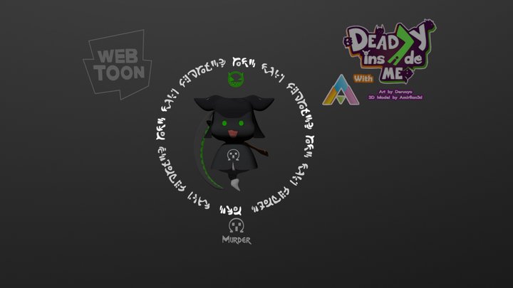 Webtoon Deadly 7 Inside me : Junior Sin Murder 3D Model