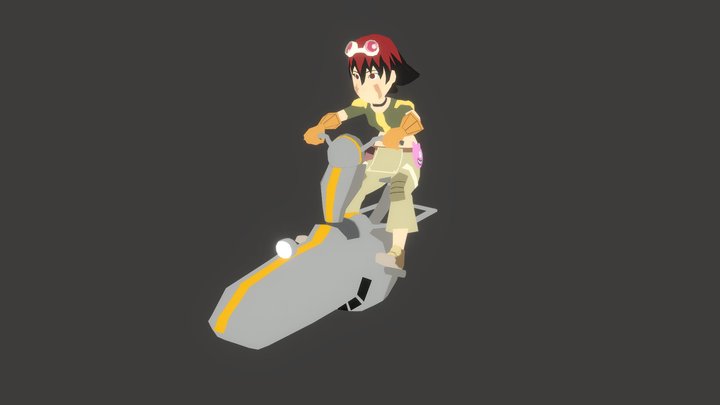 Molly 3D Model