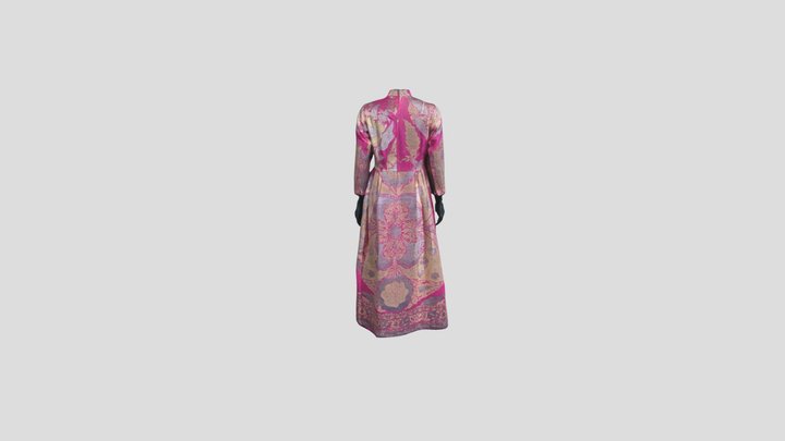 Mauritania dress 3D Model