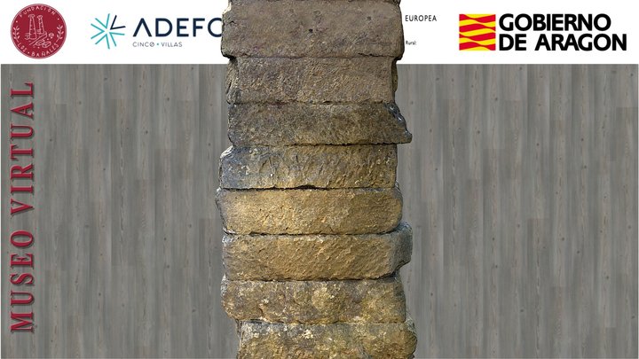 Marcas de Los Pilarones (años 9-3 a. C.) 3D Model