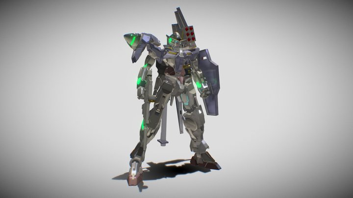 Gundam 00 Hyper Spirit 3D Model