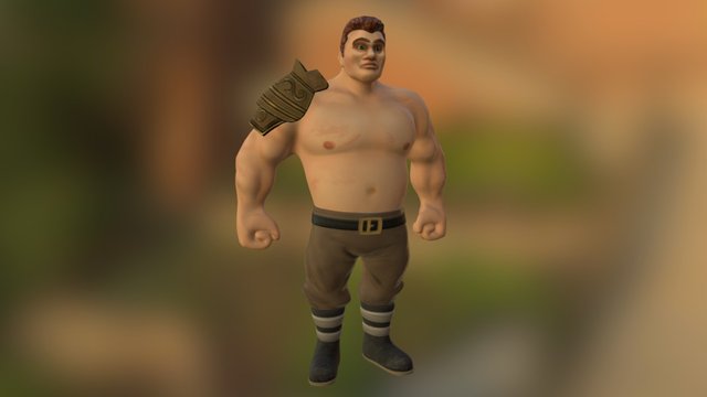 Hardened Brute 3D Model