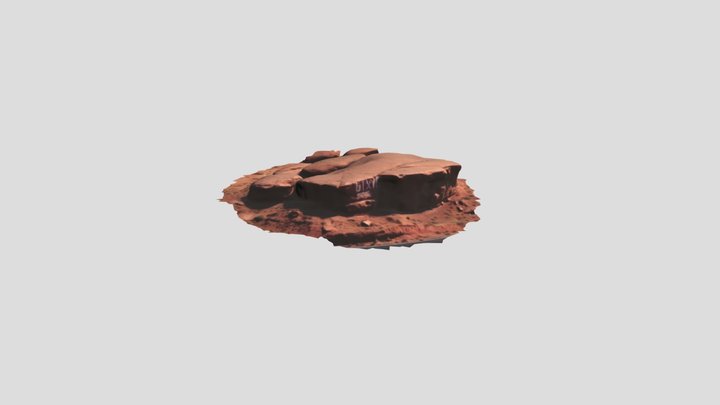 Dixie Rock 3D Model