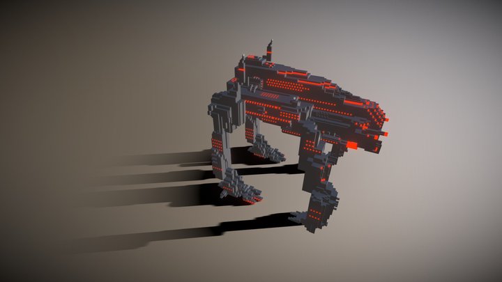 Leviathan Hunter 3D Model