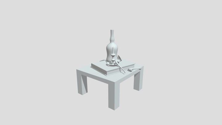 Compolsory 1: Recreate The Scene In 3D 3D Model