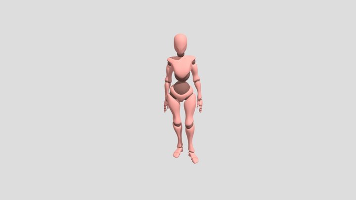 Squat 3D Model