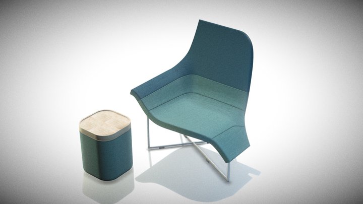 Gemini armchair 3D Model