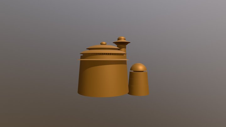 Jabba Palece01 V6 3D Model