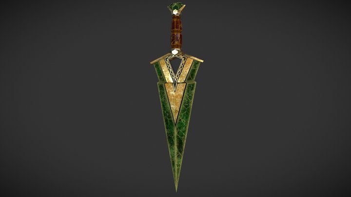 Dagger_02 3D Model