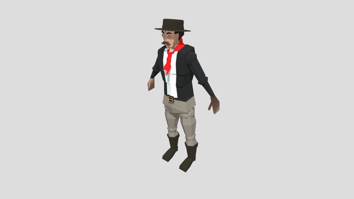 Gaucho 3D Model